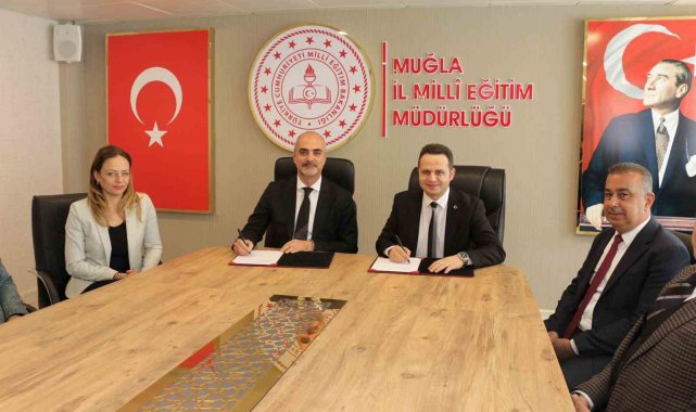 Muğla İl Milli Eğitim, YK Enerji ile mesleki eğitimde iş birliği imzalandı