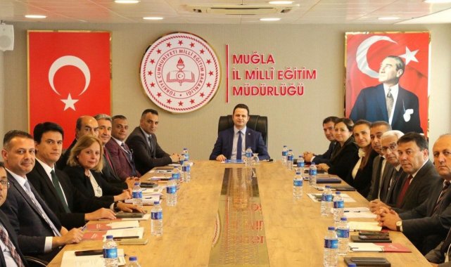 Muğla'da eğitim yöneticileri afet sonrası yapılan çalışmaları değerlendirdi