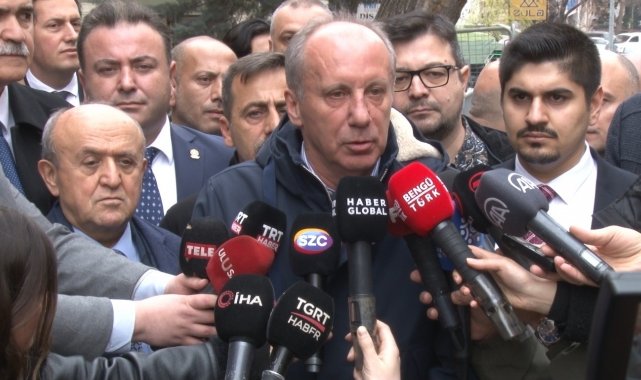 Muharrem İnce: "Siz adayınıza güvenmiyor musunuz da bana 'Aday olamazsın' diye bağırıyorsunuz"