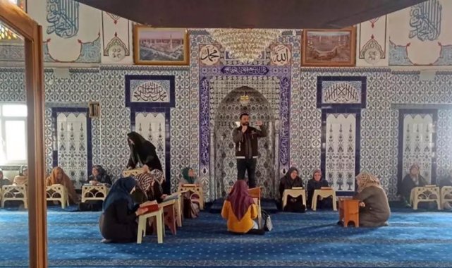 Narkotik polisleri Kur'an kursunda uyuşturucu müptelâlığını anlattı