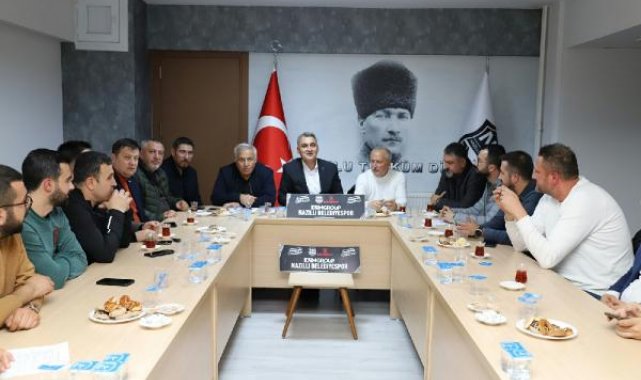 Nazilli Belediyespor'da görev dağılımı yapıldı