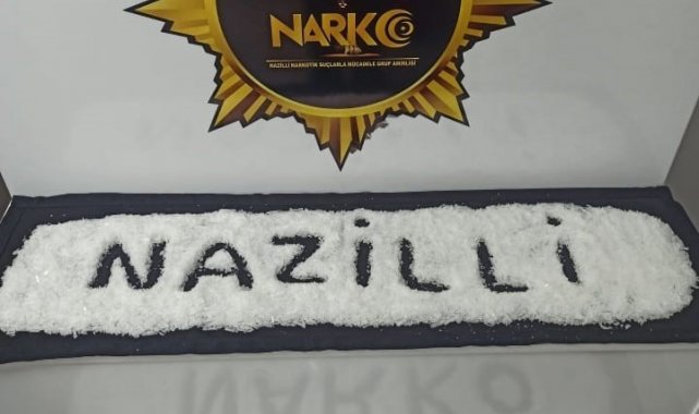 Nazilli'de 3 kilo uyuşturucu madde ele geçirildi