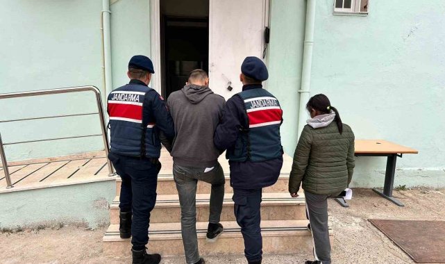 Nazilli'de jandarma ekipleri hırsızlık şüphelilerini suçüstü yakaladı