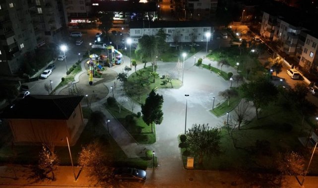 Nazilli'nin yenilenen parkları beğenildi