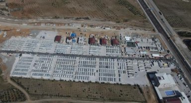 Nurdağı'nda 16 bin depremzedenin barınacağı konteyner kent kuruluyor