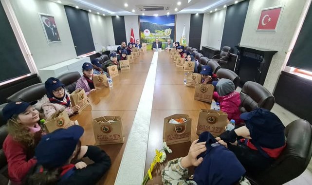 Öğrencilerden Ormancılık Haftası ziyareti