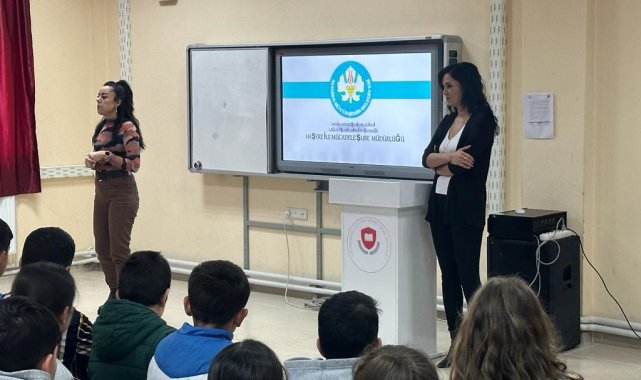 Öğrencilere sivrisinekle mücadele semineri verildi