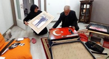 Ölümü göze alıp, eve girerek şehit evlatlarından kalan hatıraları çıkardılar