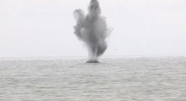 Ordu'da denizde bulunan cisim, SAS ekiplerince imha edildi