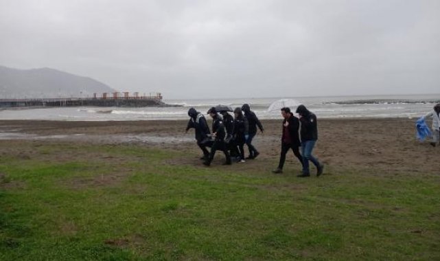 Ordu'da sahilde erkek cesedi bulundu