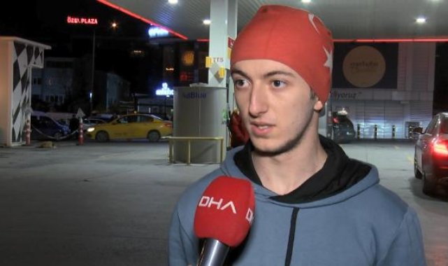 Otomobilin altında kalan köpeği kurtarma seferberliği
