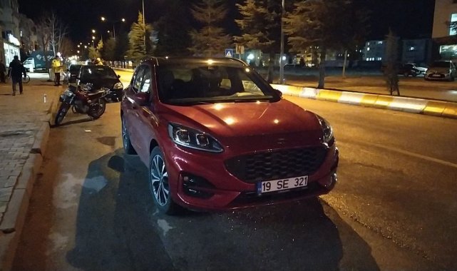 Otomobilin çarptığı yaya yaralandı