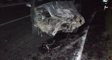 Otomobille çarpışan motosikletteki Tevfik öldü, ağabeyi ağır yaralı