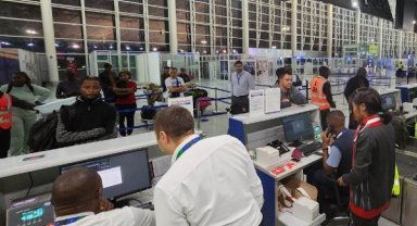 Pandemiden sonra Lusaka'ya ilk uçuş