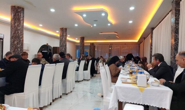 Pasinler'de şehit ve gazi ailelerine iftar yemeği