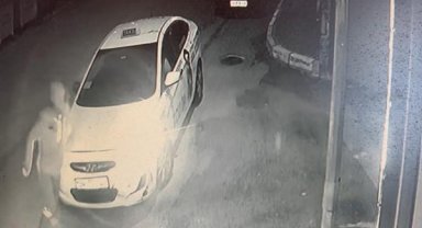 Pendik'te 30 kiloluk petek temizleme makinesini böyle çaldı