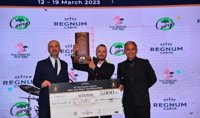 Regnum Carya Pro-Am 2023 şampiyonu Ali Altıntaş