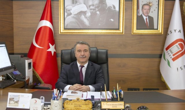Rektör Elmacı: "Amasya Üniversitesi şehzadeler şehrine yakışır ilerleme kaydetti"