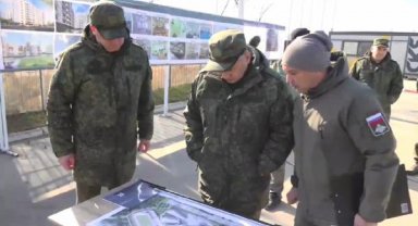 Rusya Savunma Bakanı Şoygu, Mariupol'u ziyaret etti