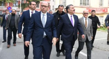 Sağlık Bakanı Koca, Cerrahpaşa'da inceleme yaptı