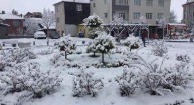 Samsun'da 3 ilçede eğitime kar engeli