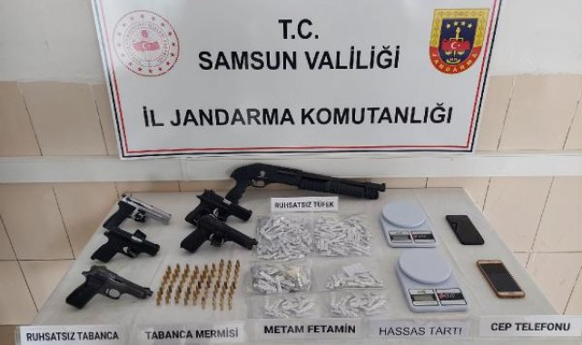 Samsun'da 'uyuşturucu' operasyonu: 2 gözaltı