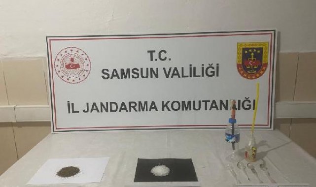 Samsun'da iki ilçede uyuşturucu operasyonu : 11 gözaltı