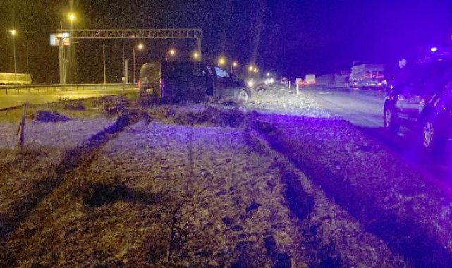 Samsun'da minibüs takla attı: 5 yaralı