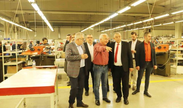 Sanayicileri yerinde dinlediler