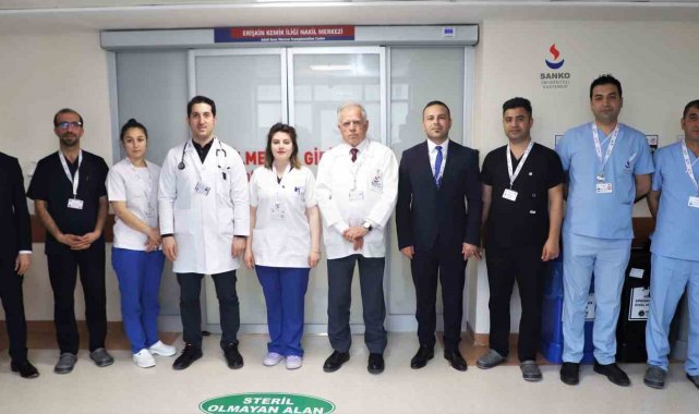 SANKO Üniversitesi Hastanesi'nde yetişkin kemik iliği nakil ünitesi hizmete açıldı