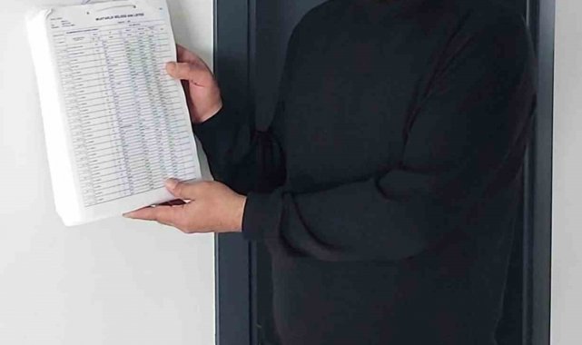 Seçmen listeleri askıya çıkarıldı