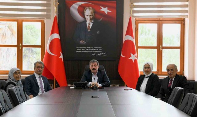 Şehit Aileleri Derneğinden Vali Tavlı'ya bina teşekkürü