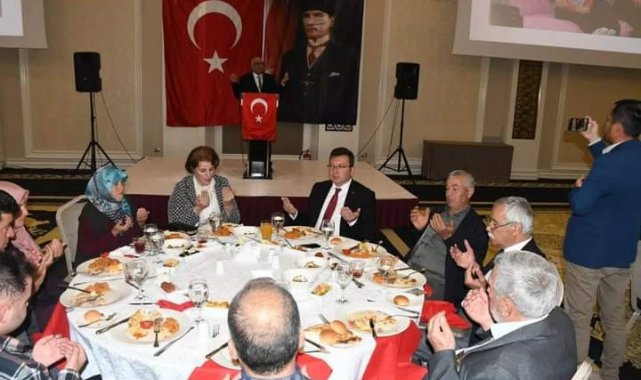 Şehit yakınları ve gaziler için iftar programı