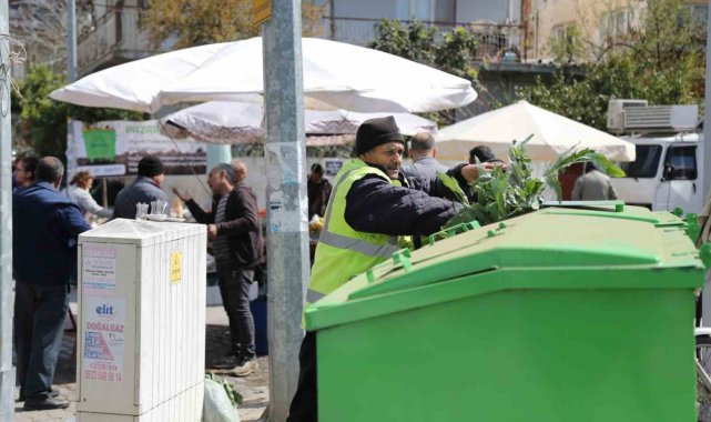 Selçuk'ta pazar atıkları kompost gübreye dönüştürülecek