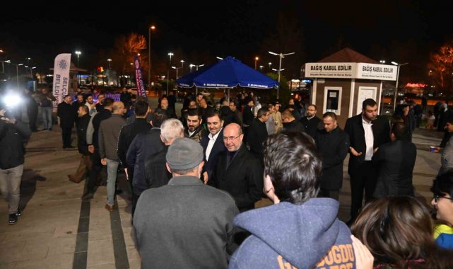Selçuklu'da ilk teravih coşkusu yaşandı