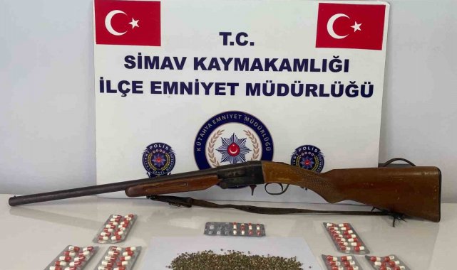 Simav'da uyuşturucu operasyonu