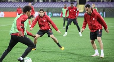 Sivasspor, Fiorentina maçının hazırlıklarını tamamladı