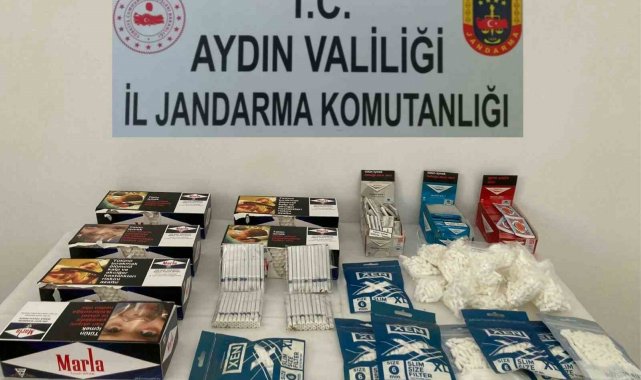 Söke'de kaçak sigara operasyonu