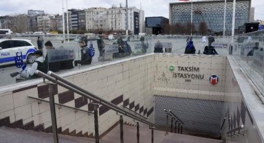 Taksim'de 8 Mart önlemleri