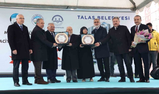 Talas Büyükperdah Camii Yoğun Katılımla Açıldı