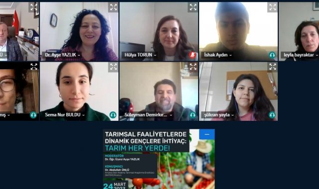 Tarımsal faaliyetlerde dinamik gençlere ihtiyaç vurgulandı
