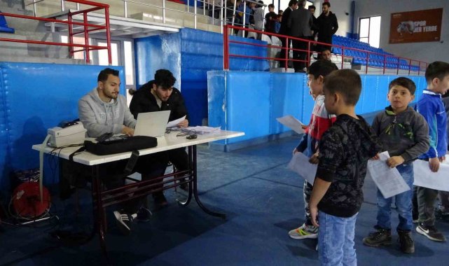 Tatvan'da sportif yetenek taraması yapıldı