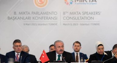 TBMM Başkanı Şentop MIKTA konferansında konuştu