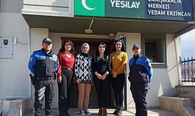 TDP polislerinden YEDAM'a ziyaret