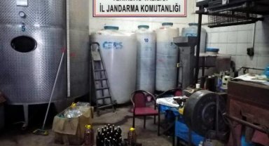Tekirdağ'da 52 ton sahte şarap ele geçirildi