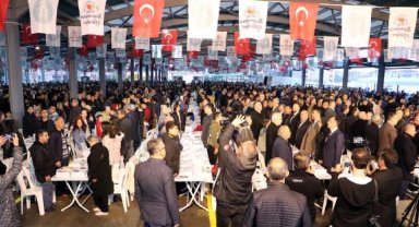 Tekirdağ'da bin kişilik iftar sofrası