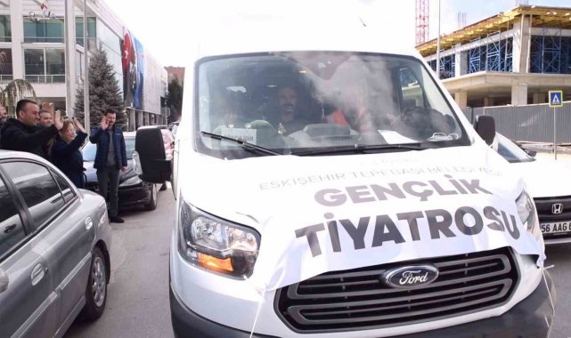 Tepebaşı gençlik tiyatrosu çocuklar için yola çıktı