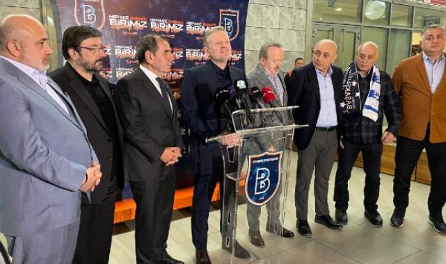 TFF ve kulüp başkanları, Başakşehir'de 'Omuz Omuza'