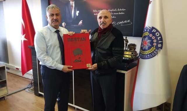 THK'dan Emniyet Müdürü Fahri Aktaş'a ziyaret
