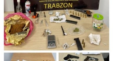 Trabzon'da 'Kökünü kurutma' operasyonu: 48 gözaltı